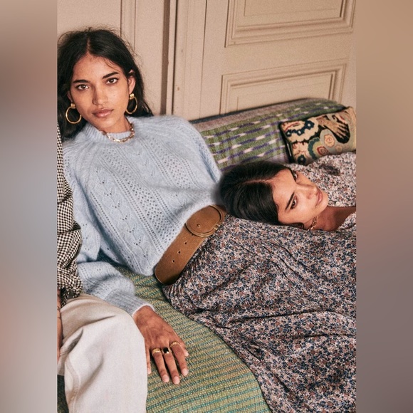 SÉZANE Maria skirt in blooming blue - Picture 6 of 7